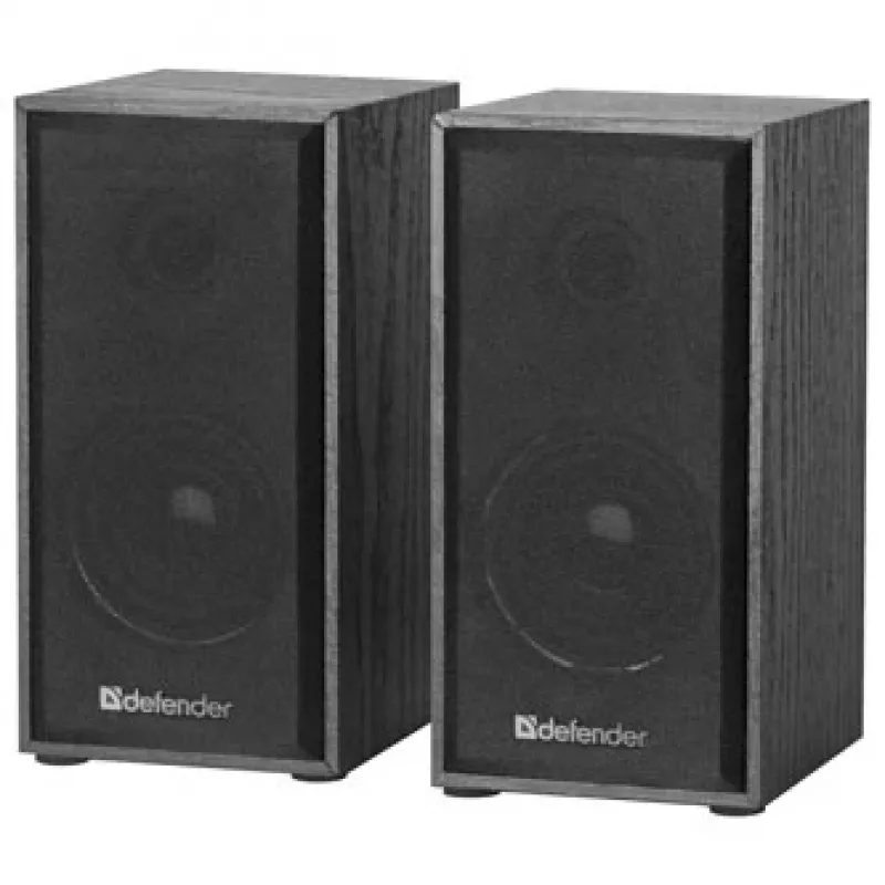 DEFENDER SPK-240 laidinės stalinės kolonėlės, 2.0, 6 W RMS, maitinamos USB, 3,5 mm, juodos