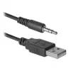 DEFENDER SPK-240 laidinės stalinės kolonėlės, 2.0, 6 W RMS, maitinamos USB, 3,5 mm, juodos