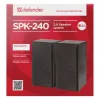 DEFENDER SPK-240 laidinės stalinės kolonėlės, 2.0, 6 W RMS, maitinamos USB, 3,5 mm, juodos
