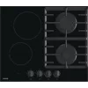 Gorenje GCE691BSC Juoda įmontuojama 60 cm kombinuota 4 zonų