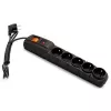 Apsauginis adapteris ACAR F5 3M juodas