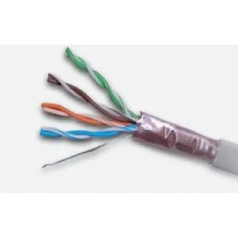 Tinklo kabelis FTP kategorija 5E 4 x 2 išorinis PVC 305 m (KIF5PVC305) a-Lan