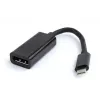 Gembird a-CM-DPF-01 USB grafikos adapteris 3840 x 2160 pikselių, juodas