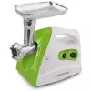 Mėsmalė ESPERANZA EKM012G — 600 W, nerūdijančio plieno ašmenys, dešrų antgalis, kebabų formavimo antgalis, reversinė funkcija, neslidžios kojelės, balta/žalia