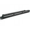Pleistuvas Alantec PK001 24 prievadų UTP Cat.6 1U 19 colių – 24x RJ45, U/UTP (UTP), juodas