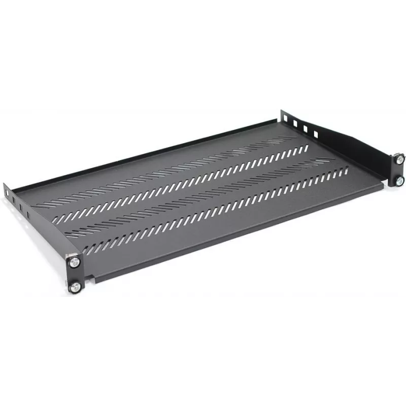 Lentyna DIGITUS 1U fiksuota 250 mm gylio 19 colių stovams, 15 kg keliamoji galia