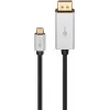 Goobay | USB-C į DisplayPort adapterio laidas | 60176 | Type-C | DisplayPort | USB-C į DisplayPort | 2 m