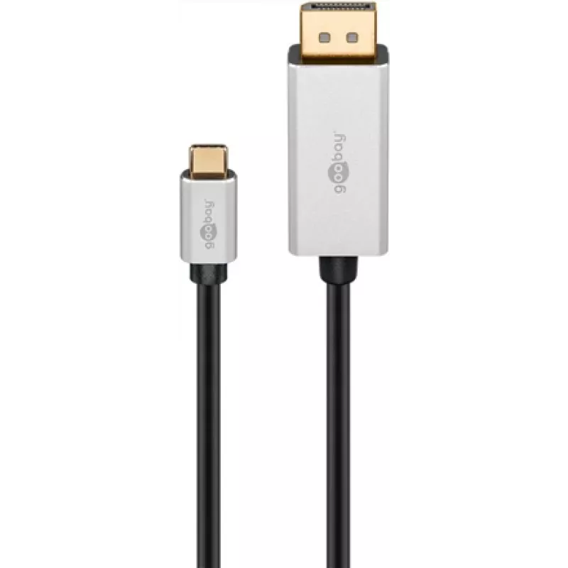 Goobay | USB-C į DisplayPort adapterio laidas | 60176 | Type-C | DisplayPort | USB-C į DisplayPort | 2 m