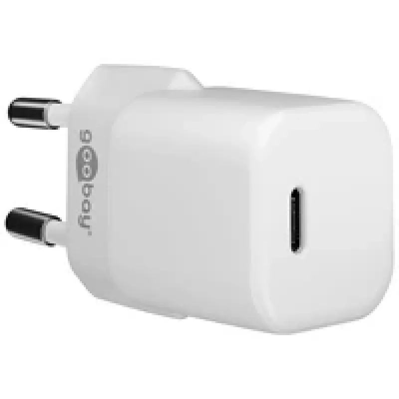 Vidinis AC greitasis įkroviklis GOOBAY 59716 — USB-C, 30 W, baltas