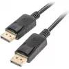 DisplayPort laidas LANBERG CA-DPDP-10CC-0005-BK 0,5 m, DisplayPort–DisplayPort, Juoda