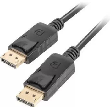 DisplayPort laidas LANBERG CA-DPDP-10CC-0005-BK 0,5 m, DisplayPort–DisplayPort, Juoda
