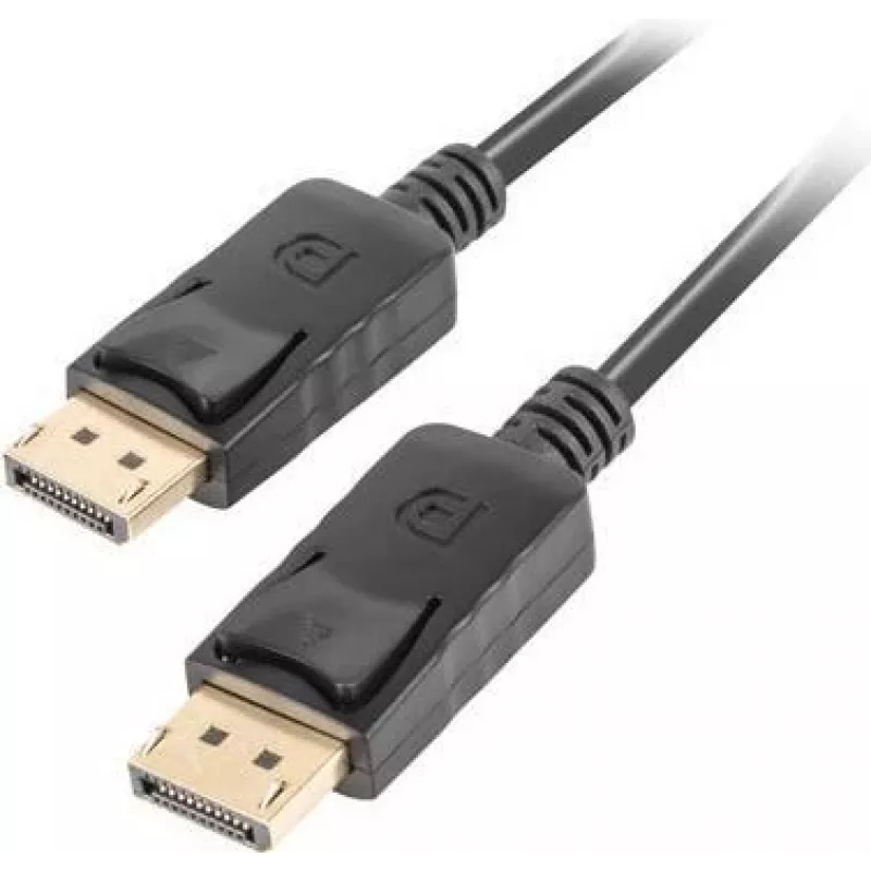 DisplayPort laidas LANBERG CA-DPDP-10CC-0005-BK 0,5 m, DisplayPort–DisplayPort, Juoda