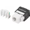 Keystone modulis RJ45 - LSA UTP kat.6a 180 laipsnių į montavimo dėžutę