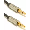 Gembird laidas CCAP-444-0.75M (Mini Jack M - Mini Jack M, 0,75 m, juodos spalvos) Garso laidas 3,5 mm juodas (CCAP-444-0.75M)