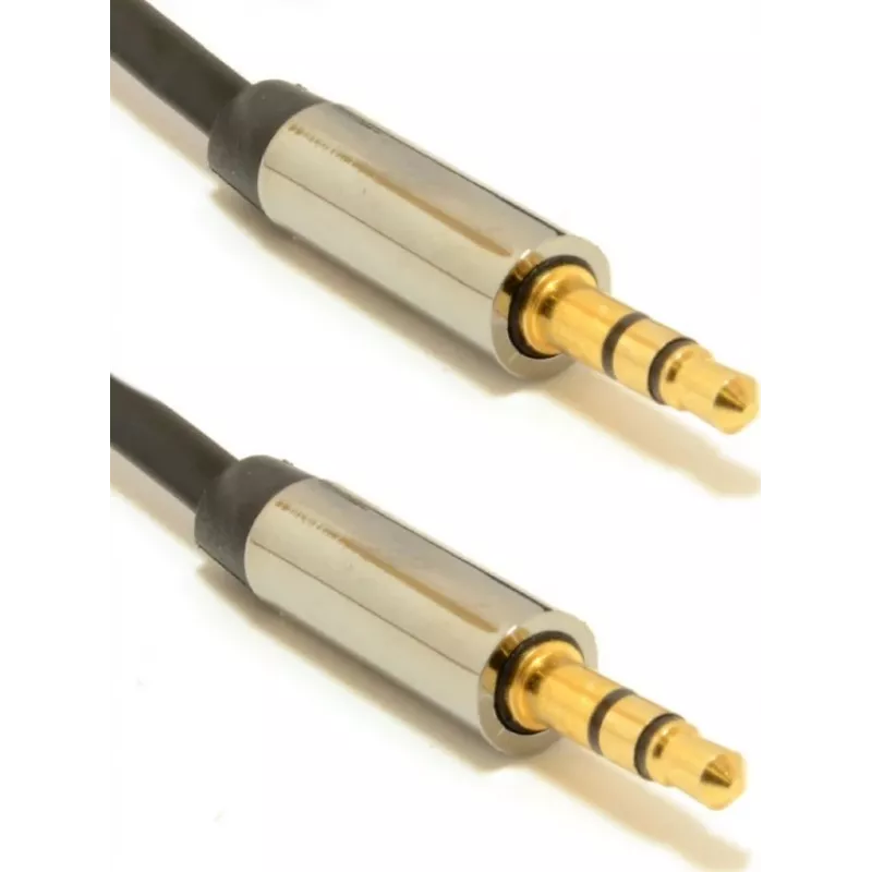 Gembird laidas CCAP-444-0.75M (Mini Jack M - Mini Jack M, 0,75 m, juodos spalvos) Garso laidas 3,5 mm juodas (CCAP-444-0.75M)