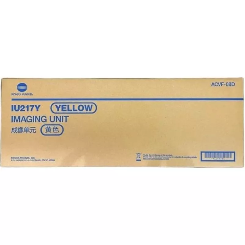 Konica Minolta ACVF08D/DR-217Y būgno rinkinys geltonas, 87K puslapių, skirtas KM...