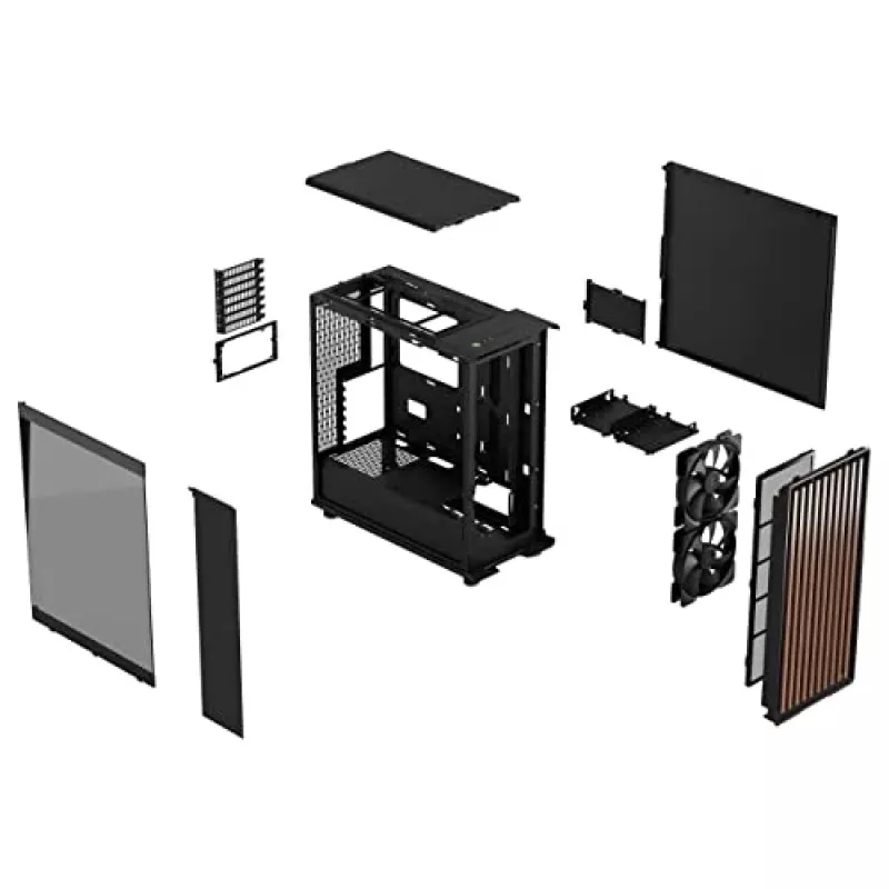 PC korpusas Fractal Design North Midi Tower Black