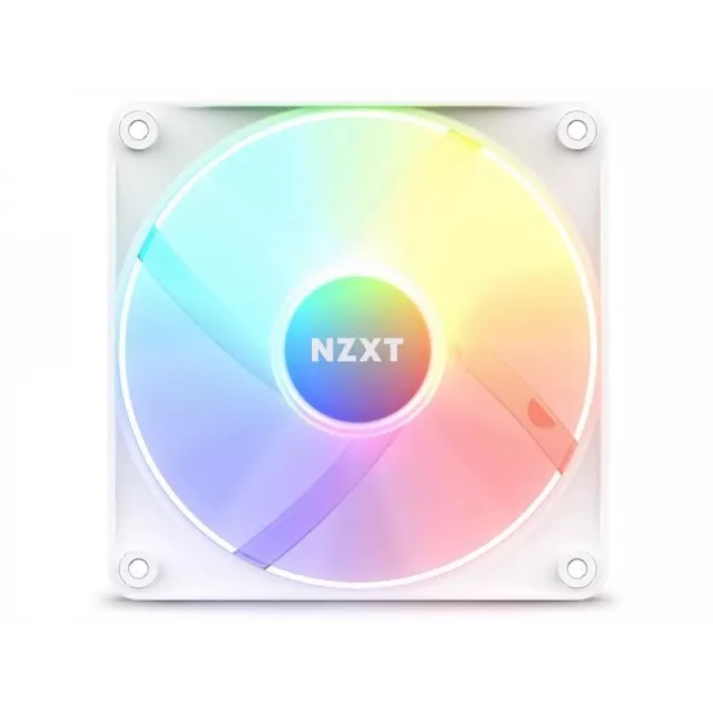 NZXT F120 RGB Core 120 mm ARGB korpuso ventiliatorius - baltas