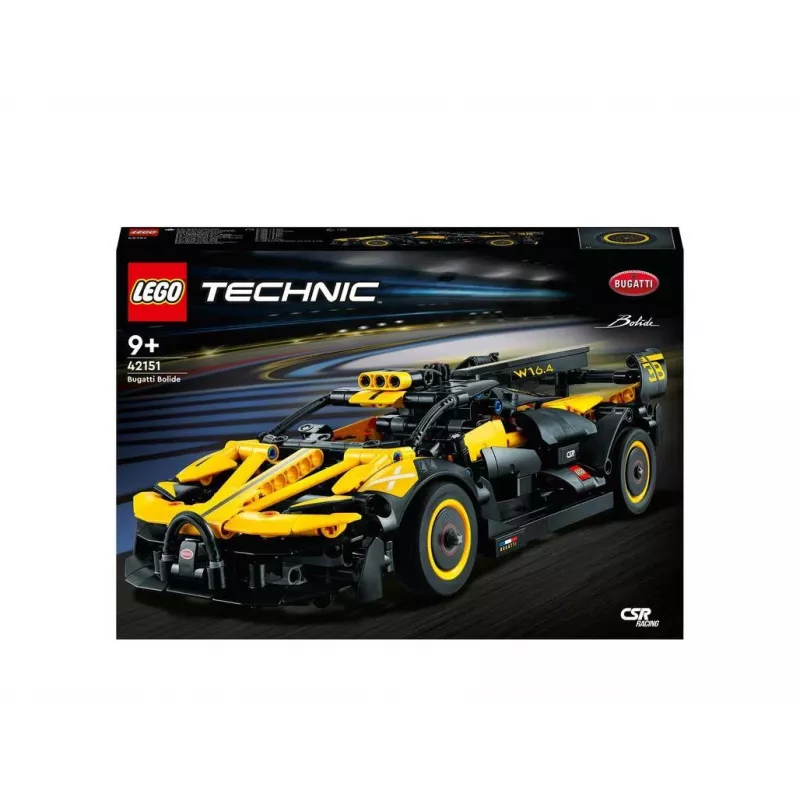 LEGO Technic: Bugatti Bolide modelio automobilio žaislo konstravimo rinkinys (42151)