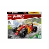 LEGO 71780 NINJAGO Kai’s Ninja Race Car EVO 2in1 lenktyninio automobilio žaislas, transformuojamas į visureigį, statybos rinkinys vaikams, berniukams ir mergaitėms nuo 6 metų, gimtadienio dovana