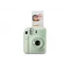 Momentinis fotoaparatas Fujifilm Instax Mini 12 žalia — nuotrauka 86x54 mm, juosta 62x46 mm, 60 mm židinio nuotolis