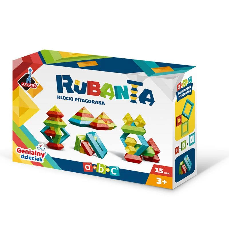 Rubanta Blocks of Pythagoras 15 pieces