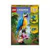LEGO konstravimo rinkinys Egzotiška papūga 31136 — Creator parodomasis modelis, 253 dalys, 220×120×110 mm