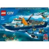 Konstravimo žaislas LEGO City Arkties tyrinėjimo laivas 60368 — 815 dalių, 7+ metų, yra 4 minifigūrėlės