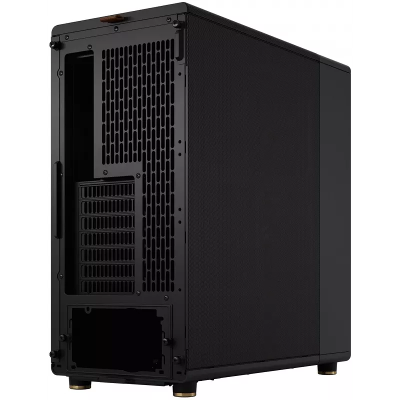 Fractal Design North Charcoal Juoda tinklinis vidutinio dydžio korpusas - juodas