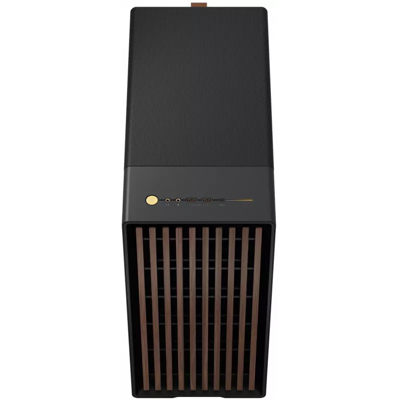 Fractal Design North Charcoal Juoda tinklinis vidutinio dydžio korpusas - juodas