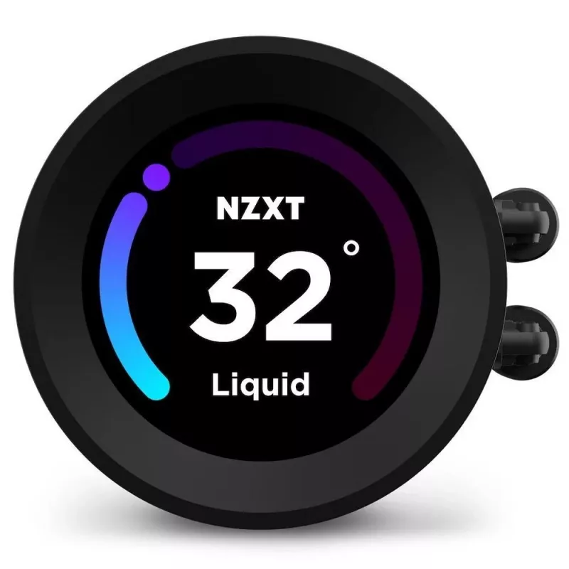 Universalus skysčio aušintuvas NZXT Kraken Elite 240 RGB 12 cm juodas