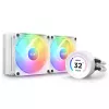 Viskas viename skysčio aušintuvas NZXT Kraken Elite 240 RGB 12 cm baltas
