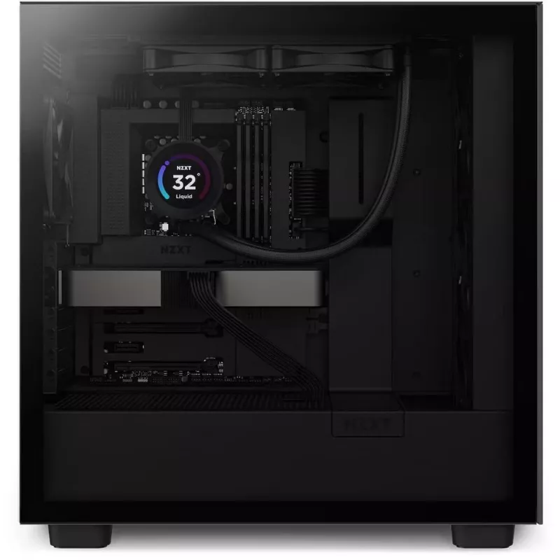 All-in-one skystis aušintuvas NZXT Kraken Elite 240 12 cm Juodas