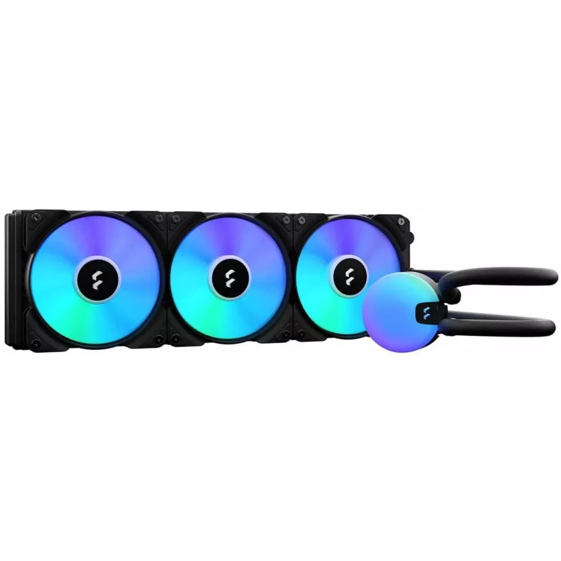 Fractal Design Lumen S36 v2 RGB procesoriaus aušintuvas „viskas viename“ skysčio 12 cm juodas 1 vnt.