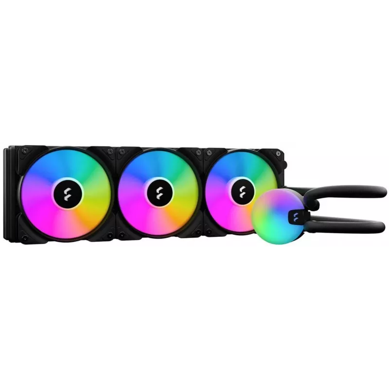 Fractal Design Lumen S36 v2 RGB procesoriaus aušintuvas „viskas viename“ skysčio 12 cm juodas 1 vnt.