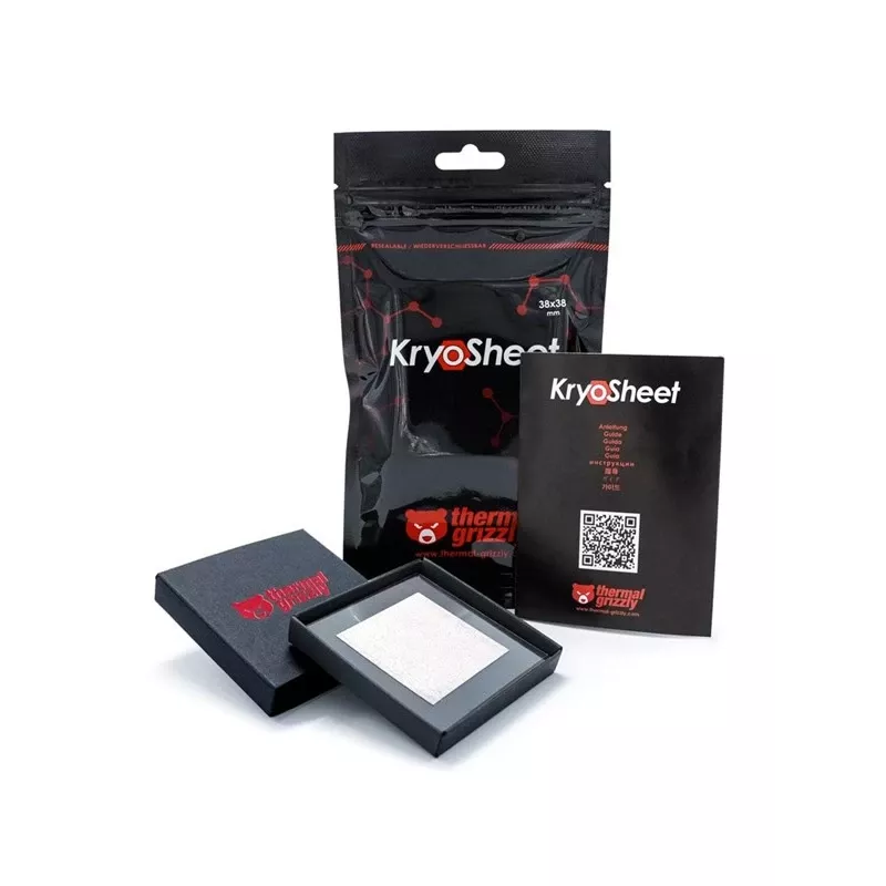 Thermal Grizzly TG-KS-38-38 CryoSheet Pad 0,2 mm 38x38 mm termoizoliacinė plokštelė