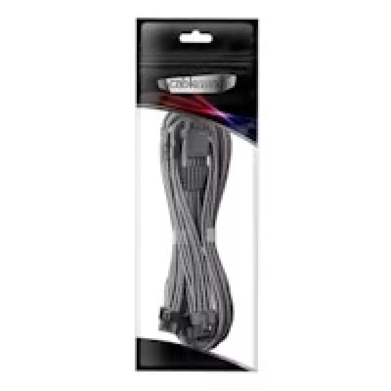 CableMod C-Series Pro ModMesh Sleeved 12VHPWR PCI-e kabelis, skirtas Corsair (anglies, 16 kontaktų į tris 8 kontaktų, 600 mm)