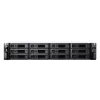 Synology RackStation RS2423+ NAS/saugojimo serveris stelaže (2U) Ryzen Embedded V1780B 8 GB DDR4 0 TB DiskStation Manager juoda, pilka