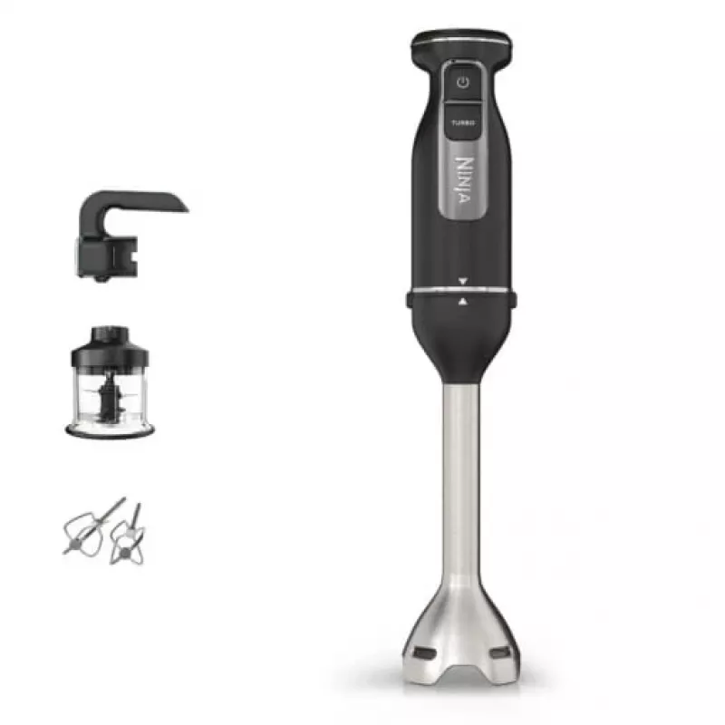 Ninja CI090UK 2 in 1 maisto rankinis trintuvas maišytuvas juodos spalvos 850 W