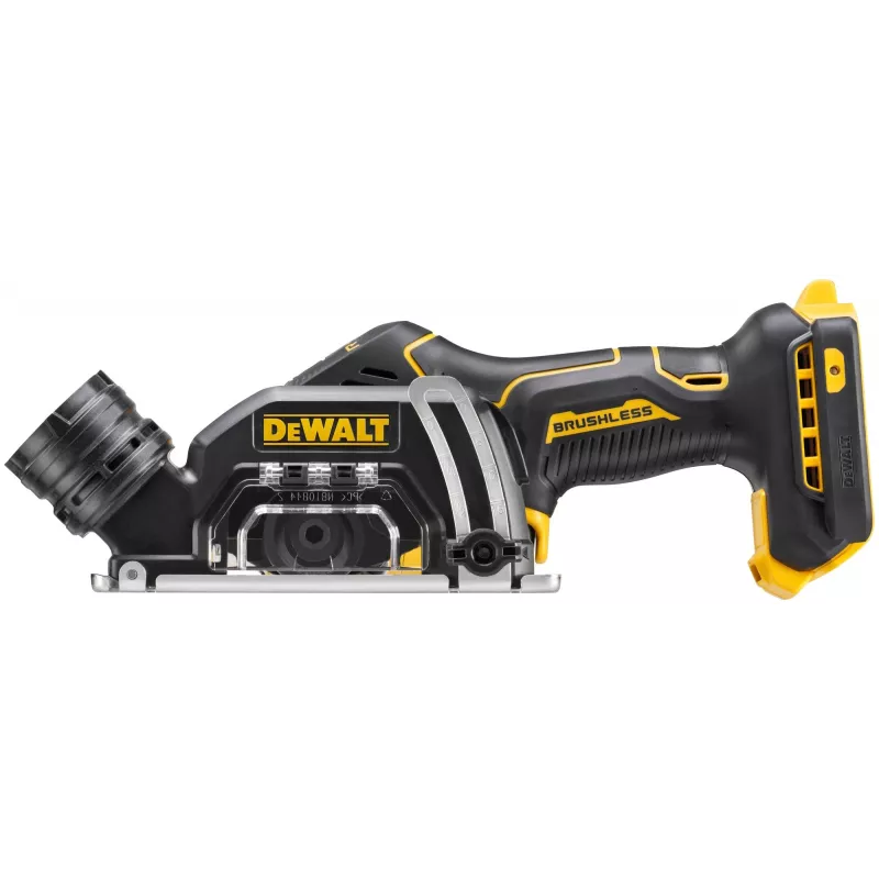 DeWALT DCS438N-XJ 18V XR kampinis šlifuoklis be laidų, 76 mm