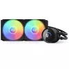 Vieningas skystas aušintuvas NZXT Kraken 280 RGB 14 cm Juodas