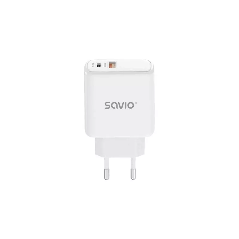 SAVIO LA-06 USB Type A ir Type C greitasis įkrovimas Power Delivery 3.0 vidaus