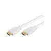 Goobay HDMI kabelis 5 m, A tipo kištukas į A tipo kištuką, 18 Gbit/s, baltas