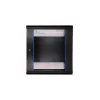 Sieninė spinta Extralink Extralink Rackmount cabinet 12U 600x450 juoda