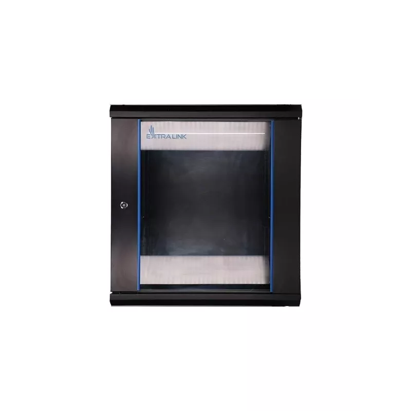 Sieninė spinta Extralink Extralink Rackmount cabinet 12U 600x450 juoda