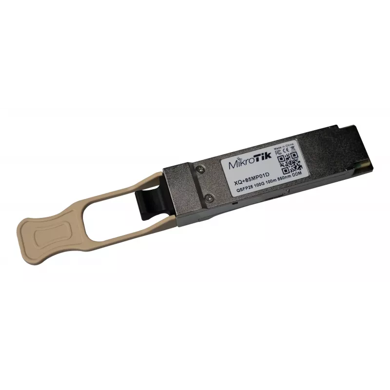 Skaidulinės optikos siųstuvo-imtuvo modulis MikroTik XQ+85MP01D 100000 Mbit/s QSFP28