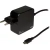 Įkroviklis Inter-Tech PD-2045 Universalus Juodas AC patalpoms 20V USB-C