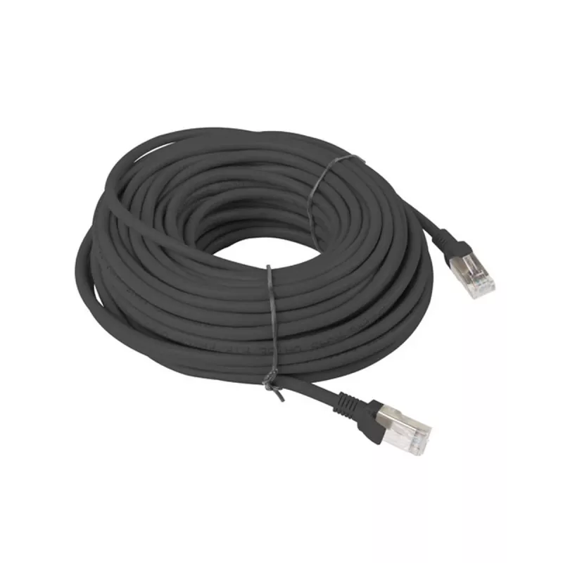 LANBERG Cat6 tinklo kabelis PCU6-10CC-2000-BK — 20 m, U/UTP, RJ-45, juodas
