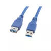 USB 3.0 ilginimo laidas AM-AF mėlynas 3M