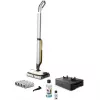 Karcher FC 4-4 belaidis dulkių siurblys, 2,5 Ah ličio jonų baterija, sausam ir šlapiam valymui, 30 cm ritininis šepetys, juoda/pilka